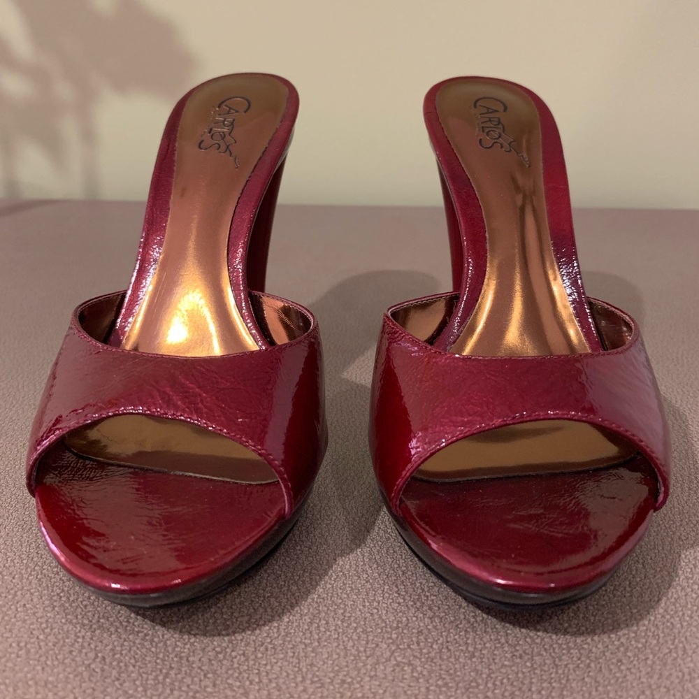 Carlos Santana open toe heels